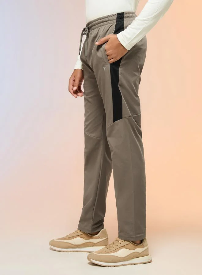 Technosport Boys Slim Fit Sports Track Pants with TS FLEXI